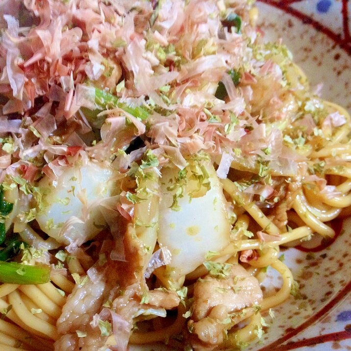 野菜たっぷり♪「我が家のソース焼きそば」